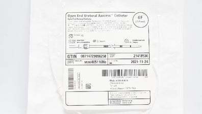 Boston Scientific M006405116N0 Open End Ureteral Axxcess Cath. 6F (x)